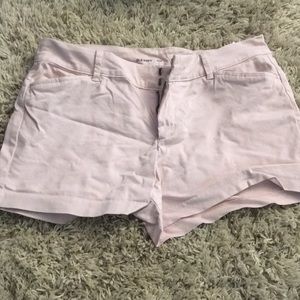Stretchy light pink Old Navy shorts